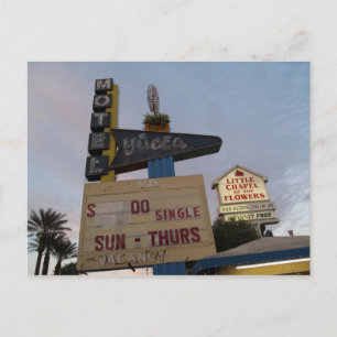 Cartão Postal Cartão-postal Yucca Motel Las Vegas
