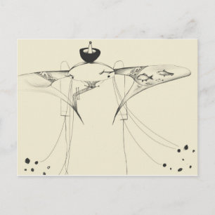 Cartão Postal Cartão-postal Yuki Astrid