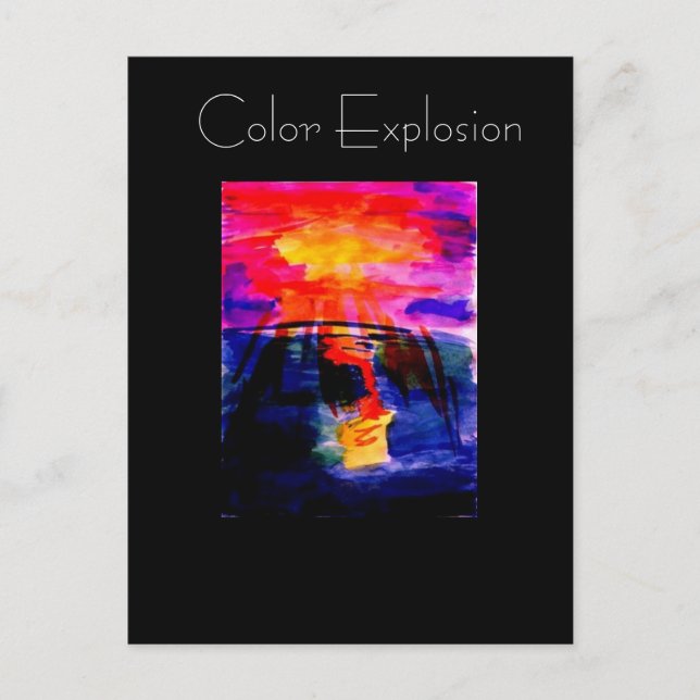 Cartão Postal CartãoPostExposãoCor (Frente)