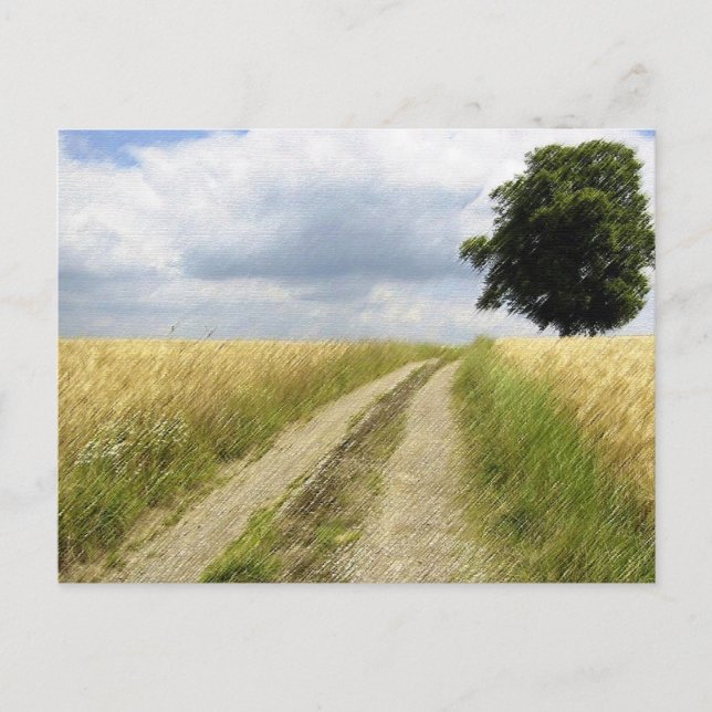 Cartão Postal Cartaz a chegar (Frente)