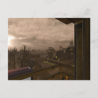 Cartão Postal Cartaz apocalíptico