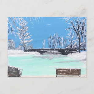 Cartão Postal Cartaz brilhante "Eden Park"