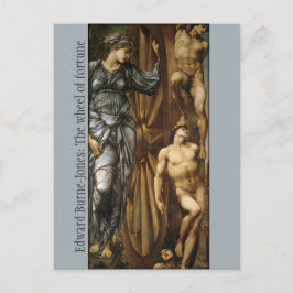 Cartão Postal Cartaz Burne-Jones da Fortune CC0424