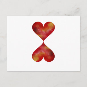 Cartão Postal Cartaz cardíaco
