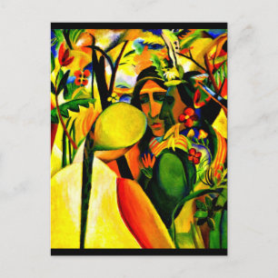 Cartão Postal Cartaz-Clássico/Vintage Art-August Macke 23