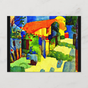 Cartão Postal Cartaz-Clássico/Vintage Art-August Macke 5