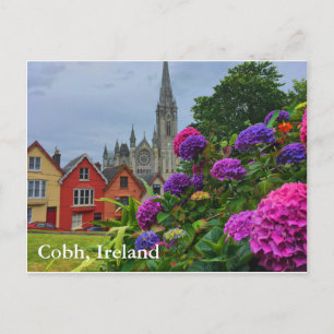 Cartão Postal Cartaz Cobh, Irlanda