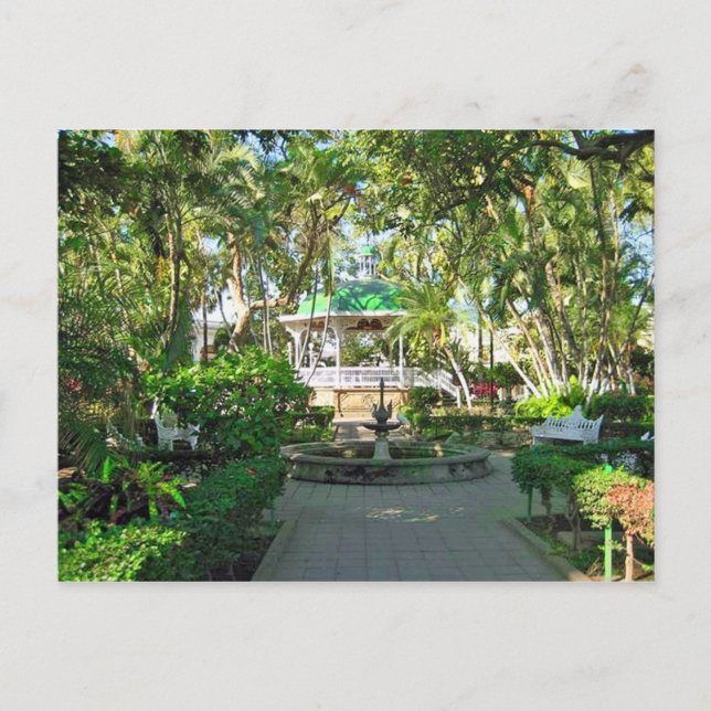 Cartão Postal Cartaz Colima, Colima, México (Frente)