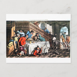 Cartão Postal Cartaz da caça à raposa