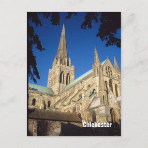 Cartão Postal Cartaz da Catedral de Chichester