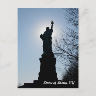 Cartão Postal Cartaz da Estátua da Liberdade