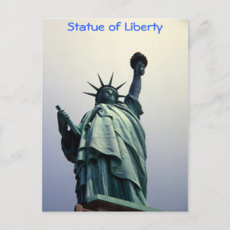 Cartão Postal Cartaz da Estátua da Liberdade