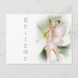 Cartão Postal Cartaz da fada do Dreamy Garden