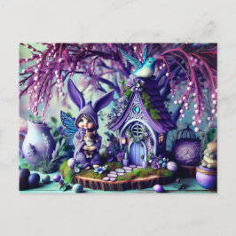 Cartão Postal Cartaz da fada do jardim