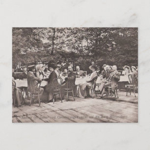 Cartão Postal Cartaz da família da Rússia e dos realejos Hesse