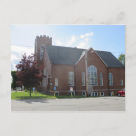 Cartão Postal Cartaz da Fellowship da Igreja Brick
