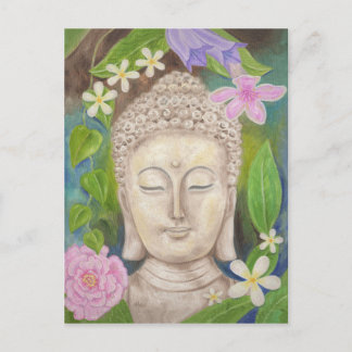Cartão Postal Cartaz da Flor Buda