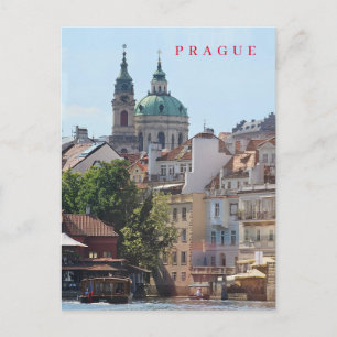 Cartão Postal Cartaz da igreja de Praga