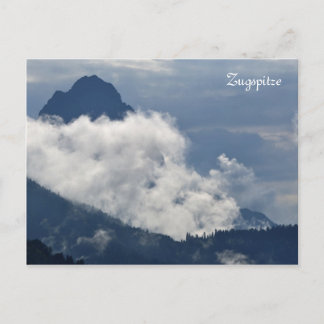 Cartão Postal Cartaz da montanha Zugspitze