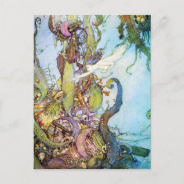 Cartão Postal Cartaz da pequena Sereia