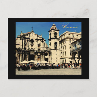Cartão Postal Cartaz da praça Havana