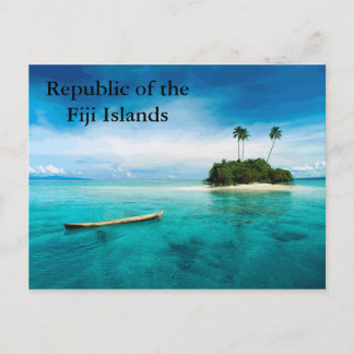 Cartão Postal Cartaz das Ilhas Fiji