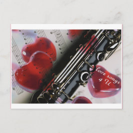 Cartão Postal cartaz de amor 4 U