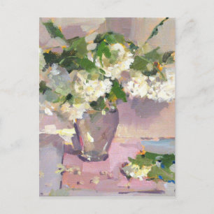 Cartão Postal Cartaz de arte "Primavera Snowball"