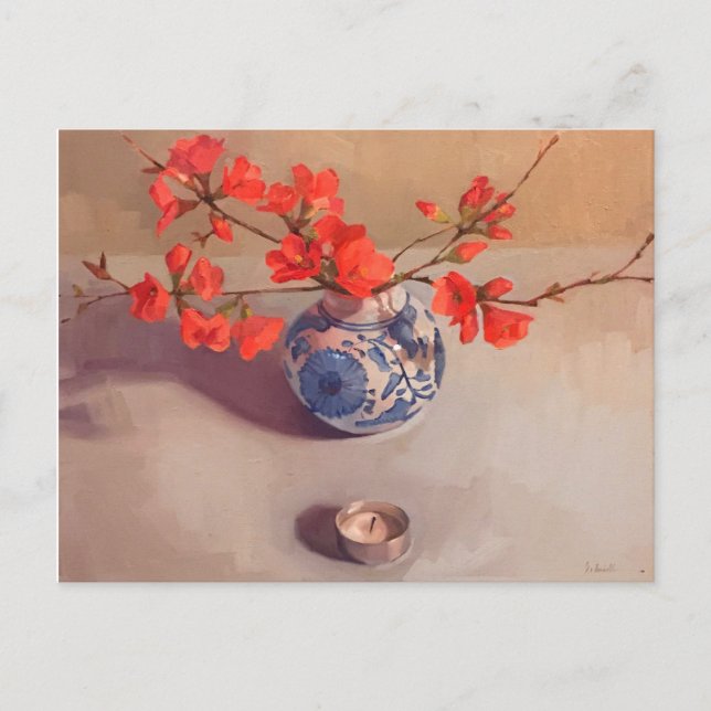 Cartão Postal Cartaz de arte "Quince" de Sarah Sedwick (Frente)