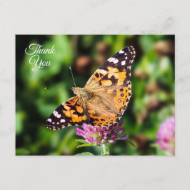 Cartão Postal Cartaz de Borboleta Pintada
