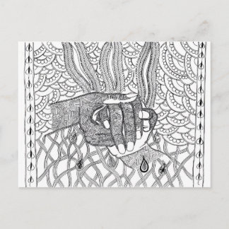 Cartão Postal cartaz de carinho