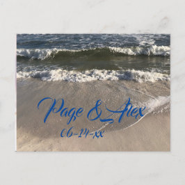 Cartão Postal Cartaz de casamento