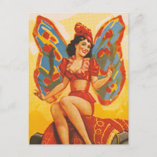 Cartão Postal Cartaz de Circo Vintage Clyde Beatty