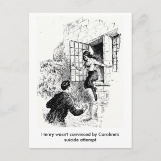 Cartão Postal Cartaz de comédia Vintage