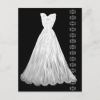 Cartaz de Destaque de Casamento Branco com Destaqu