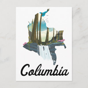Cartão Postal Cartaz de esqui Brauneck Baviera, Alemanha