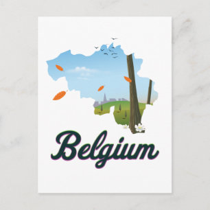 Cartão Postal Cartaz de esqui Brauneck Baviera, Alemanha