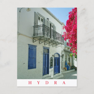 Cartão Postal Cartaz de exibição da ilha de Hydra