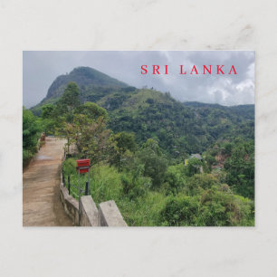 Cartão Postal Cartaz de exibição Rock do Sri Lanka