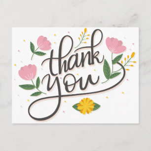 Cartão Postal Cartaz de Foto de Casamento de Script Moderno