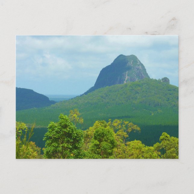 Cartão Postal Cartaz de fotos da paisagem das Montanhas Glascasc (Frente)