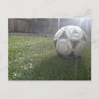 Cartão Postal Cartaz de futebol