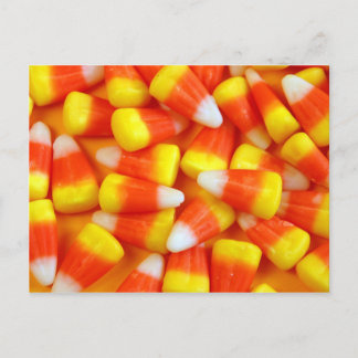 Cartão Postal Cartaz de milho doce do Halloween