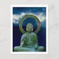 Cartaz de pintura fotográfica de Bronze Buddha