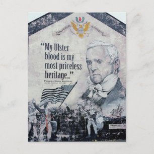 Cartão Postal Cartaz de sangue do Ulster