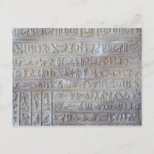 Cartão Postal Cartaz de sorte do Egito