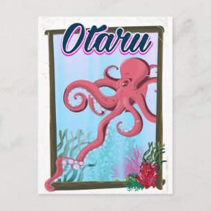 Cartão Postal Cartaz de viagem de Lula Otaru Japão
