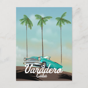 Cartão Postal Cartaz de viagem Varadero Cuba