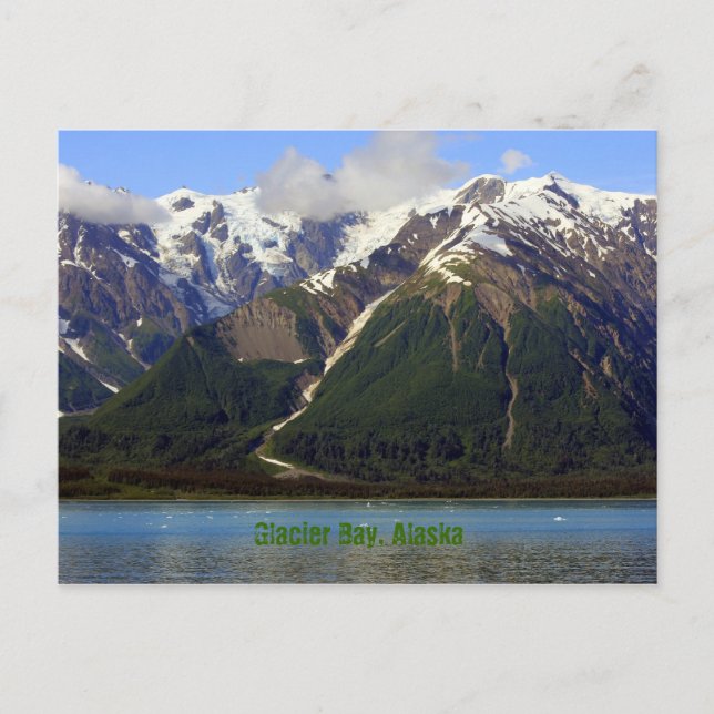 Cartão Postal Cartaz do Alaska (Frente)