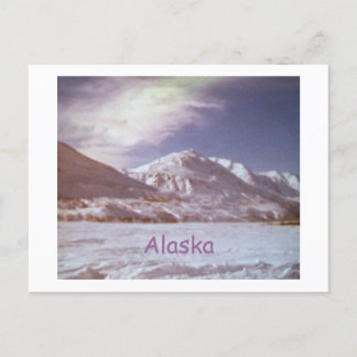 Cartão Postal Cartaz do Alaska